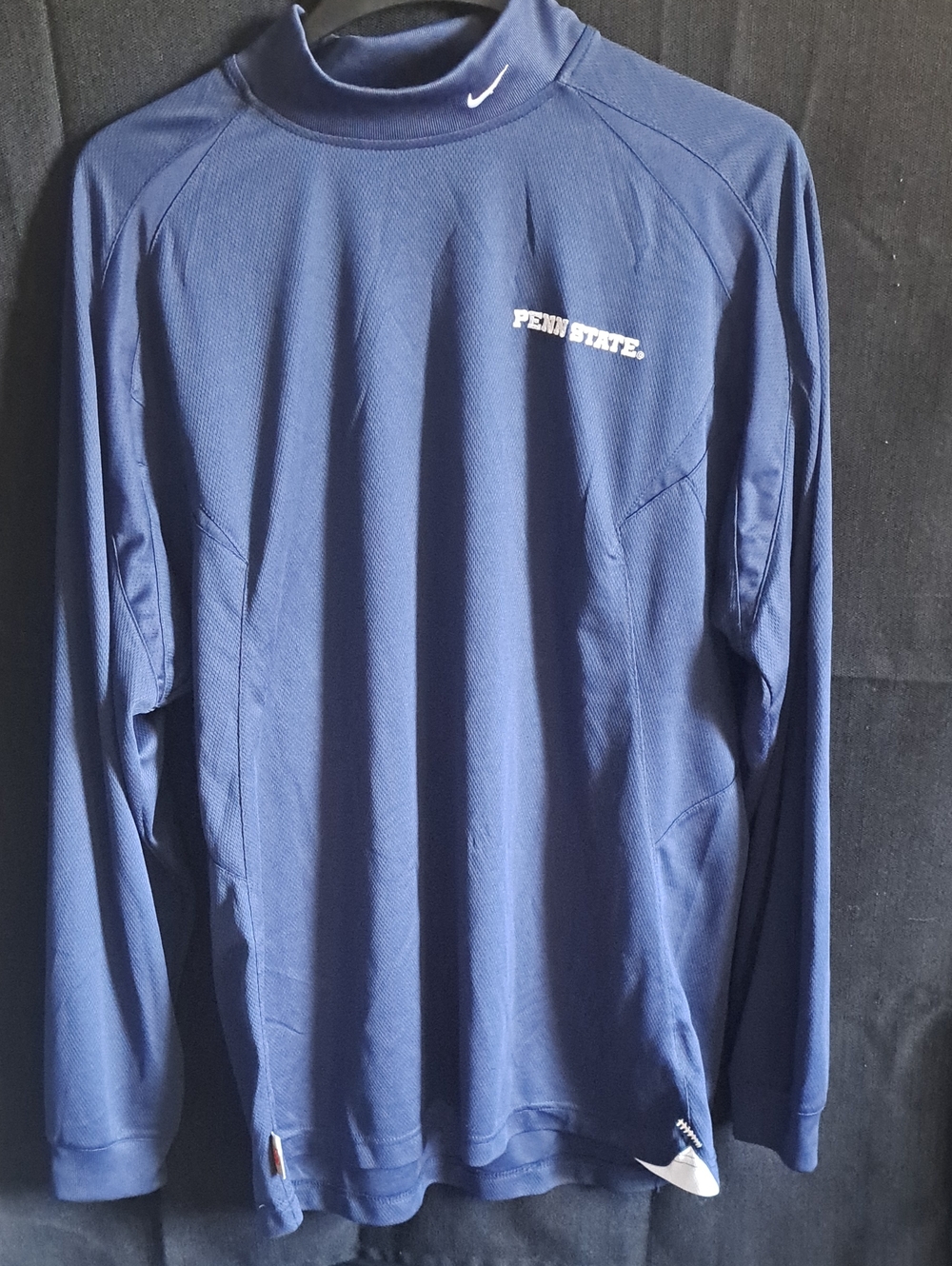 Nike Navy Long Sleeve Penn State Athletic Top